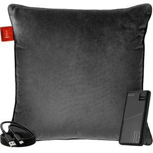 Warmtekussen 45x45 – Antraciet grijs