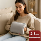 Coozie Elektrische kruik oplaadbaar - Lichtgrijs