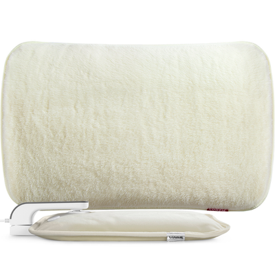 Coozie Elektrische Kruik Oplaadbaar Pluche Beige – Nooit Bijvullen