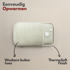 Coozie Elektrische kruik oplaadbaar - Beige