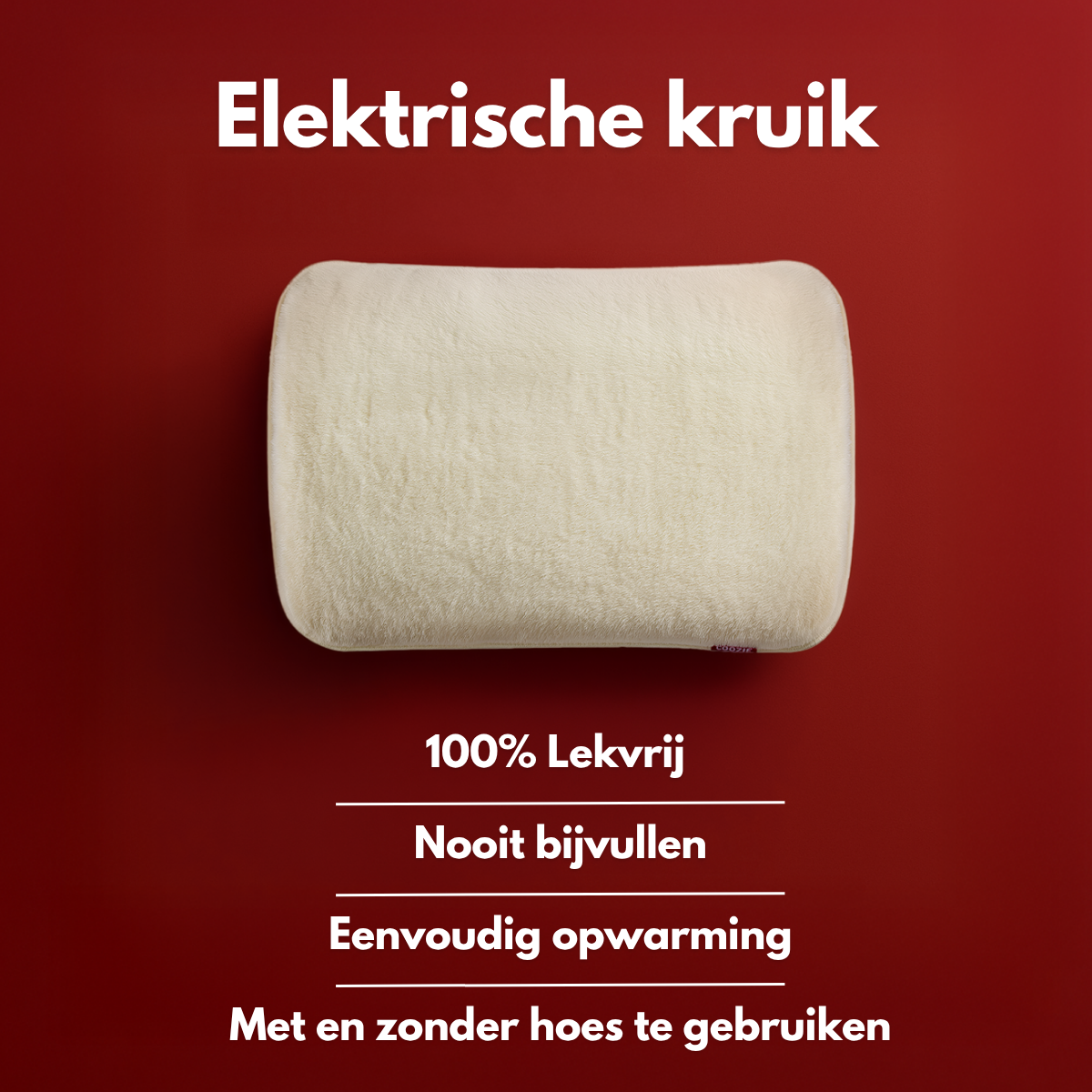 Coozie Elektrische kruik oplaadbaar - Beige