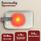 Coozie Elektrische kruik oplaadbaar XL - Beige