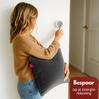 Warmtekussen Antracietgrijs Fluweel