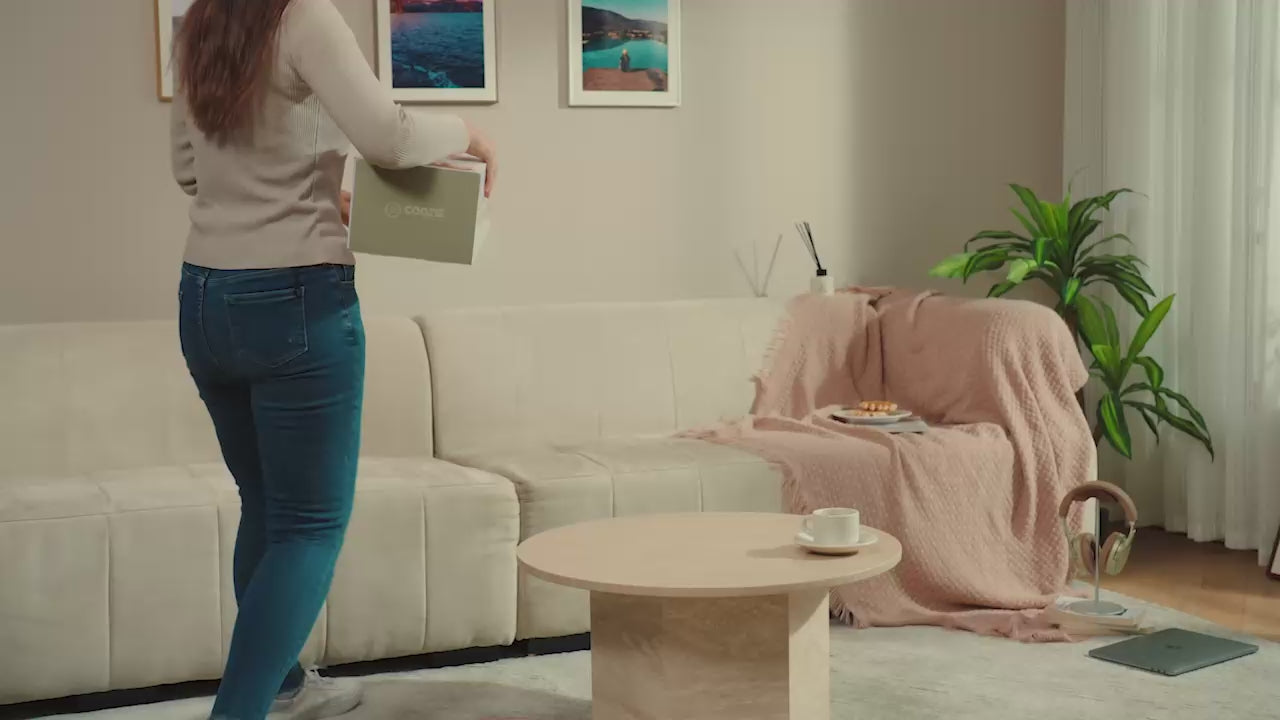 Warmtekussen Antracietgrijs Fluweel